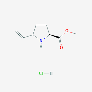 (2S)-Methyl 5-vinylpyrrolidine-2-carboxylate hydrochloride - 