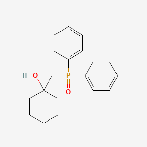 1-[(Diphenylphosphoryl)methyl]cyclohexan-1-ol - 87512-43-4