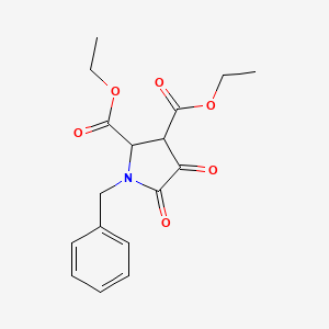 Diethyl 1-benzyl-4,5-dioxopyrrolidine-2,3-dicarboxylate - 7399-18-0