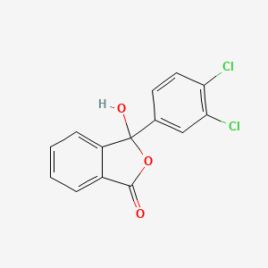 3-(3,4-Dichlorophenyl)-3-hydroxy-2-benzofuran-1(3H)-one - 393085-34-2