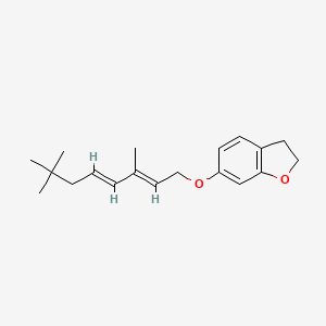 6-((3,7,7-Trimethylocta-2,4-dien-1-yl)oxy)-2,3-dihydrobenzofuran - 