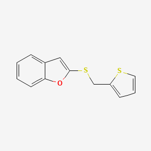 2-((Thiophen-2-ylmethyl)thio)benzofuran - 88673-93-2