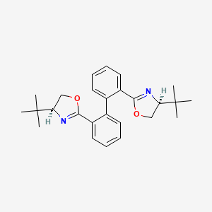 2,2'-Bis((S)-4-(tert-butyl)-4,5-dihydrooxazol-2-yl)-1,1'-biphenyl - 