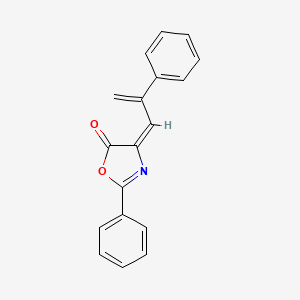 2-Phenyl-4-(2-phenylallylidene)oxazol-5(4H)-one - 