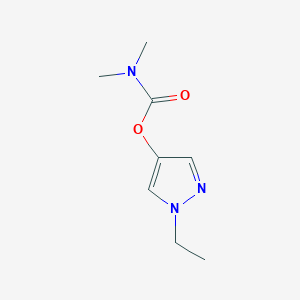 1-Ethyl-1H-pyrazol-4-yl dimethylcarbamate - 88558-93-4