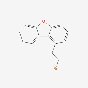 9-(2-Bromoethyl)-2,3-dihydrodibenzo[b,d]furan - 