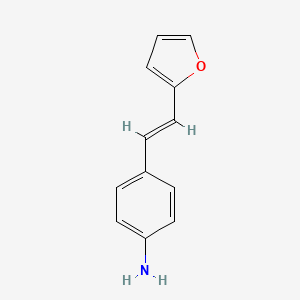 (E)-4-(2-(Furan-2-yl)vinyl)aniline - 