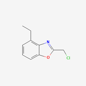 2-(Chloromethyl)-4-ethylbenzo[d]oxazole - 