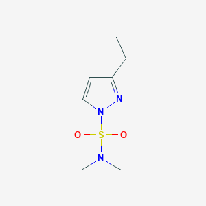 3-Ethyl-N,N-dimethyl-1H-pyrazole-1-sulfonamide - 917899-19-5