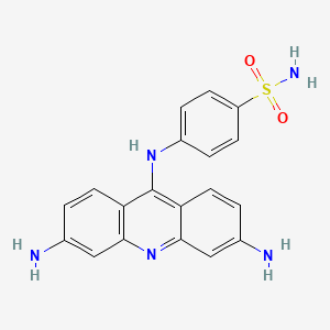 4-((3,6-Diamino-9-acridinyl)amino)benzenesulfonamide - 76015-34-4