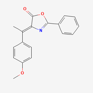 (Z)-4-(1-(4-Methoxyphenyl)ethylidene)-2-phenyloxazol-5(4H)-one - 