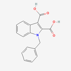 1-Benzyl-1H-indole-2,3-dicarboxylic acid - 121195-60-6
