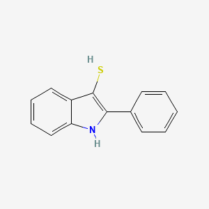 2-Phenyl-1H-indole-3-thiol - 54466-75-0