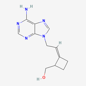 [(2Z)-2-[2-(6-aminopurin-9-yl)ethylidene]cyclobutyl]methanol - 