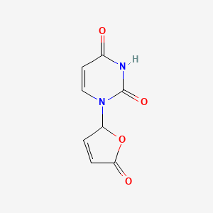 1-(5-Oxo-2,5-dihydrofuran-2-yl)pyrimidine-2,4(1h,3h)-dione - 41473-41-0