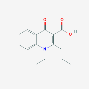 1-Ethyl-4-oxo-2-propyl-1,4-dihydroquinoline-3-carboxylic acid - 922499-42-1