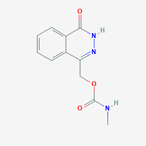 (4-Oxo-3,4-dihydrophthalazin-1-yl)methyl methylcarbamate - 37976-07-1