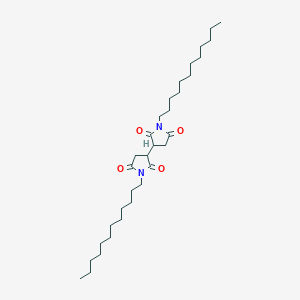 1,1'-Didodecyl[3,3'-bipyrrolidine]-2,2',5,5'-tetrone - 142681-02-5