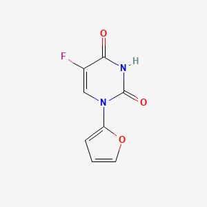 5-Fluoro-1-(furan-2-yl)pyrimidine-2,4(1H,3H)-dione - 62396-95-6