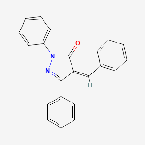 4-Benzylidene-2,5-diphenyl-2,4-dihydro-pyrazol-3-one - 