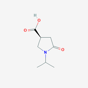 (3S)-5-Oxo-1-(propan-2-yl)pyrrolidine-3-carboxylic acid - 428518-39-2