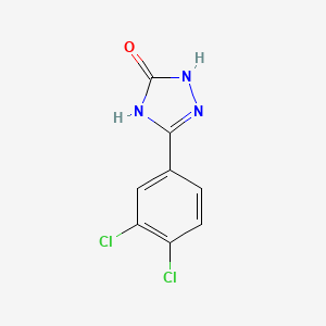 5-(3,4-Dichlorophenyl)-1,2-dihydro-3H-1,2,4-triazol-3-one - 62036-23-1