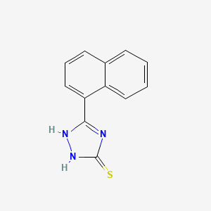 3H-1,2,4-Triazole-3-thione, 1,2-dihydro-5-(1-naphthalenyl)- - 7271-54-7