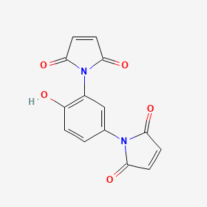 1-[3-(2,5-Dioxopyrrol-1-yl)-4-hydroxyphenyl]pyrrole-2,5-dione - 6344-27-0