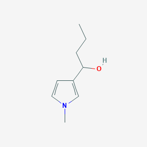 1-(1-Methyl-1H-pyrrol-3-yl)butan-1-ol - 70702-66-8