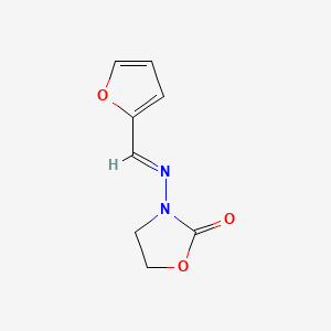 2-Oxazolidinone, 3-(furfurylideneamino)- - 6270-33-3