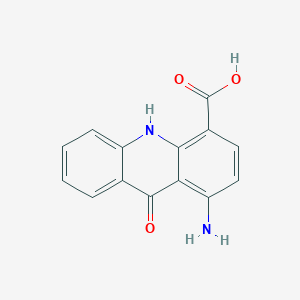 1-amino-9-oxo-10H-acridine-4-carboxylic acid - 857616-10-5