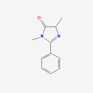 3,5-Dimethyl-2-phenyl-3,5-dihydro-4H-imidazol-4-one - 32023-94-2