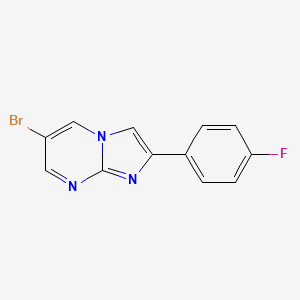 6-Bromo-2-(4-fluorophenyl)imidazo[1,2-a]pyrimidine - 944581-05-9