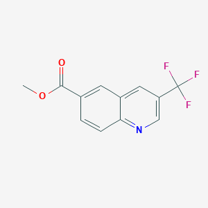 Methyl 3-(trifluoromethyl)quinoline-6-carboxylate - 