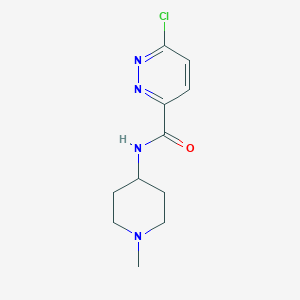 6-chloro-N-(1-methyl-4-piperidyl)pyridazine-3-carboxamide - 