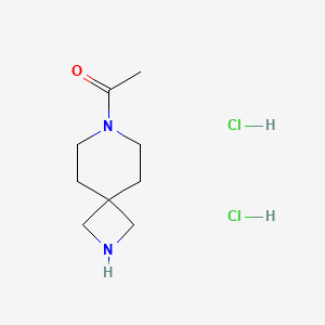 1-(2,7-Diazaspiro[3.5]nonan-7-YL)ethanone dihydrochloride - 