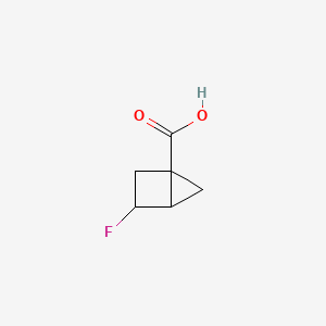 3-Fluorobicyclo[2.1.0]pentane-1-carboxylic acid - 