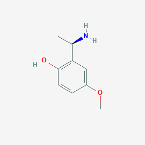 (R)-2-(1-aminoethyl)-4-methoxyphenol - 