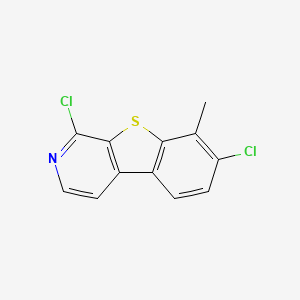 1,7-Dichloro-8-methylbenzo[4,5]thieno[2,3-c]pyridine - 