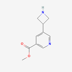 Methyl 5-(azetidin-3-yl)nicotinate - 