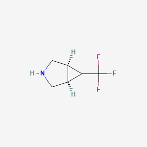 (1R,5S,6r)-6-(Trifluoromethyl)-3-azabicyclo[3.1.0]hexane - 