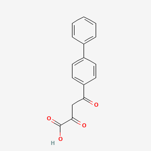 2,4-dioxo-4-(4-phenylphenyl)butanoic acid - 85763-16-2