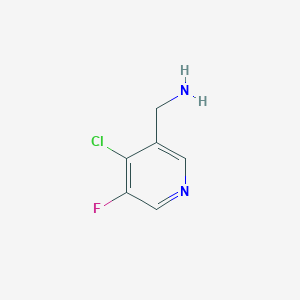 (4-Chloro-5-fluoropyridin-3-YL)methylamine - 
