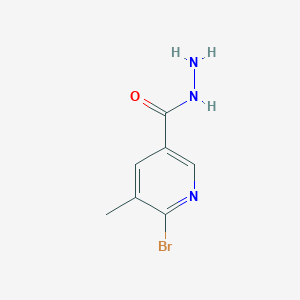 6-Bromo-5-methylnicotinohydrazide - 