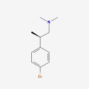 (2R)-2-(4-bromophenyl)-N,N-dimethylpropan-1-amine - 