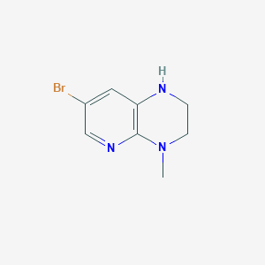 7-Bromo-4-methyl-1,2,3,4-tetrahydropyrido[2,3-b]pyrazine - 
