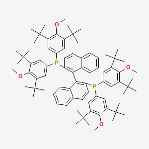 (R)-2,2'-Bis(bis(3,5-di-tert-butyl-4-methoxyphenyl)phosphino)-1,1'-binaphthalene - 