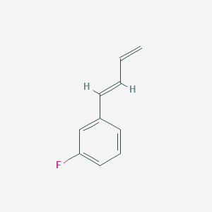 (E)-1-(Buta-1,3-dien-1-yl)-3-fluorobenzene - 98451-41-3