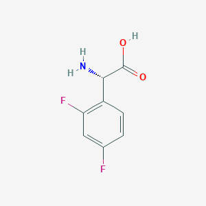 (S)-2-Amino-2-(2,4-difluorophenyl)acetic acid - 