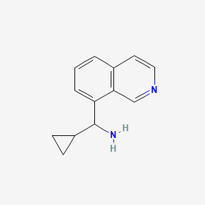 Cyclopropyl(isoquinolin-8-yl)methanamine - 